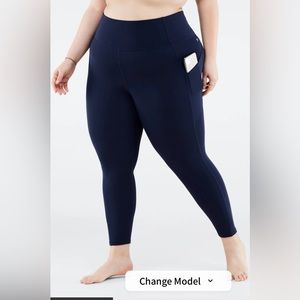 Oasis PureLuxe High-Waisted 7/8 Legging | Abyss